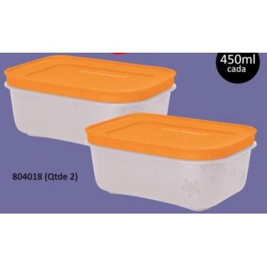 Imagem de Kit 2 refeiline 45l cada, cor uva. Tupperware