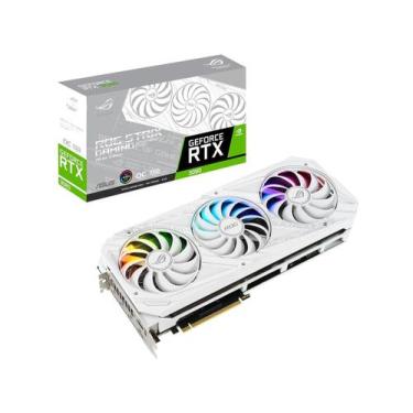 Imagem de Placa de Vídeo Asus GeForce RTX 3080 10GB - GDDR6X 320 bits ROG Strix 
