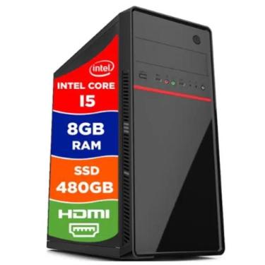 Imagem de Pc Computador Cpu Intel Core I5 Ssd 480gb / 8 gb Memória Ram WINDWOS 1