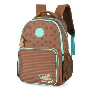Imagem de Mochila Esc. Up4you Capivara Verde Ms49651up MOCHILA ESC. UP4YOU CAPIV
