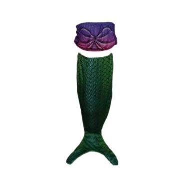 Imagem de Fantasia Roupa Infantil Sereia - Fashion Style Infinity, Verde, P