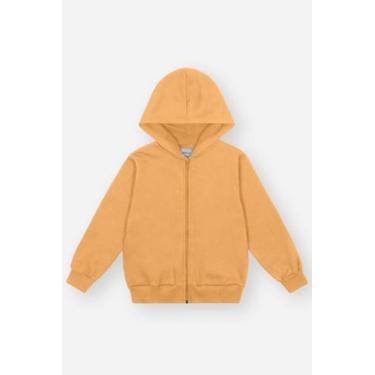 Imagem de Jaqueta Moletom Infantil Menino Pollen Divertto, Amarelo, 2