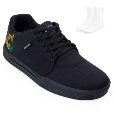 Imagem de Tênis Street Red Nose e Meia RD22-RNAM807, Preto, 35
