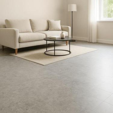 Imagem de Piso Vinilico Cimento Queimado Rolo 2,00x30m Vinil PVC - Plast.co