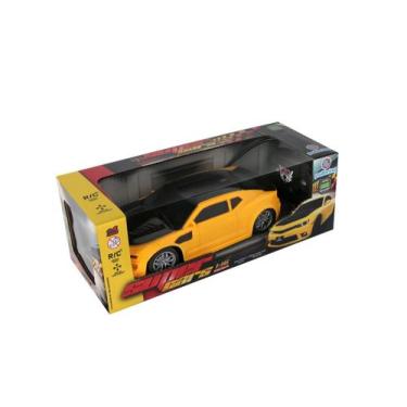 Imagem de Carro de Controle Remoto Super Cars 1:16 Polibrinq Amarelo, CAR800