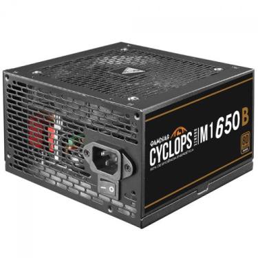 Imagem de Fonte atx 650w 80 plus bronze gamdias cyclops m1-650b