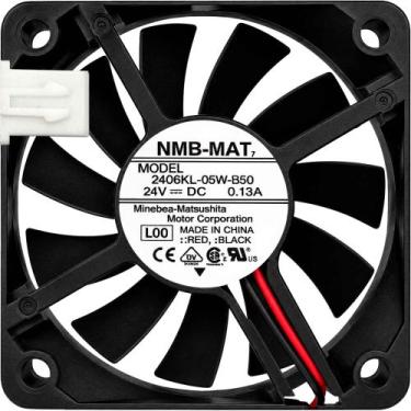 Imagem de Cooler 2406KL-05W-B50 24V 0.13A 3.12W 3 Fios 3P 60X60X15 A1 - NMB-MAT