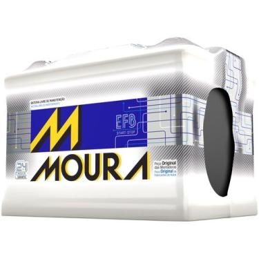 Imagem de Bateria de Carro Moura MFB 60Ah - 12V Polo Positivo MF60AD MGE2 EFB