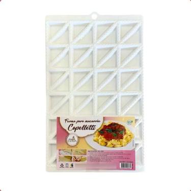 Imagem de Kit c/ 3 Forminhas Para Macarrao Capelletti Molde Para - Injetemp