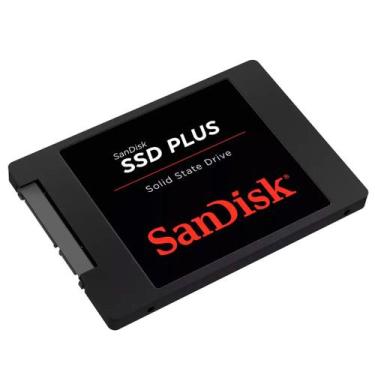 Imagem de SSD SanDisk Plus, 2TB, SATA III, 2.5", Leitura: 545MB/s, Gravação: 450