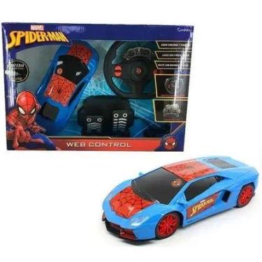 Imagem de Carro Controle Remoto Homem ARANHA Recarregavel Candide