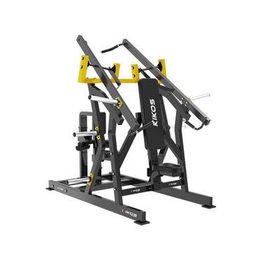 Imagem de Puxada Alta com Supino Kikos Pro Plate Load Pr35 para Treinos em Academia