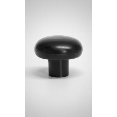 Imagem de Kit 12 Puxadores Redondos para Móveis Preto - Congratulations Store