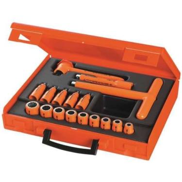 Imagem de Stanley Proto Facom Conjunto de chaves de soquete isolado, 17 peças (FC-J.401AVSE)