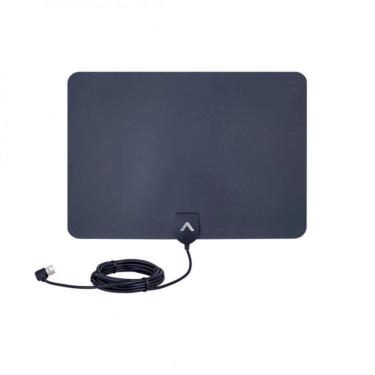 Imagem de Antena Digital Interna Aquário DTV-250 Captação HDTV VHF UHF FM 4K 54 a 806MHz Preto