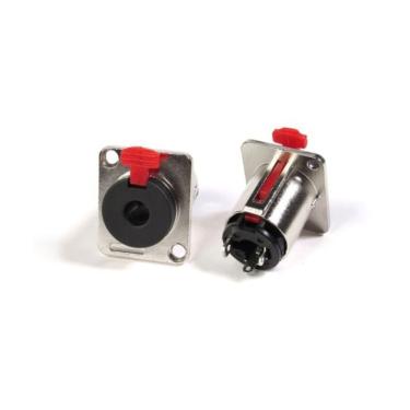 Imagem de Jack Estéreo para Painel Storm J10 Stereo Metal JCPZ0005 Conector de Áudio Resistente