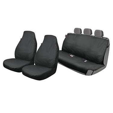 Imagem de Dickies 3003323LD, Trader Black Conjunto de capa de assento resistente à água com 3 peças