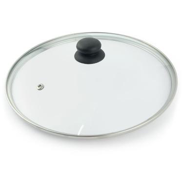 Imagem de Tampa Avulsa de Vidro Temperado Dona Chefa Para Panelas Frigideira Caçarola Tamanho 26 cm de Diâmetro