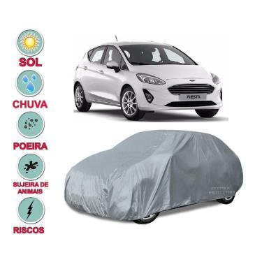 Imagem de Capa Cobrir Carro Ford Fiesta Hatch 100% Impermeável Proteção Total Bezzter Protection