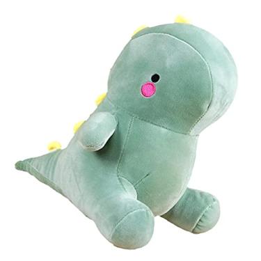 Imagem de Dinossauro bonito pelúcia | Boneca pelúcia bichos pelúcia macios,Lindo dinossauro para bebês menina menino presentes