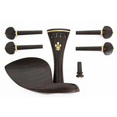 Imagem de Montagem Para Violino 4/4 Ébano Flor de Lis