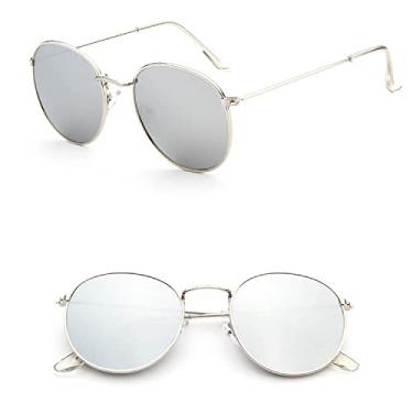 Imagem de Óculos de sol da moda Retro Oval Óculos de Sol Feminino/Homem Designer Vintage Pequeno Preto Vermelho Amarelo Óculos de Sol Óculos de Sol,C14,Liga