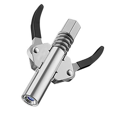 Imagem de Acoplador de graxa de liberação de aço inoxidável Conexões de de pistola de graxa Acessório para serviço pesado