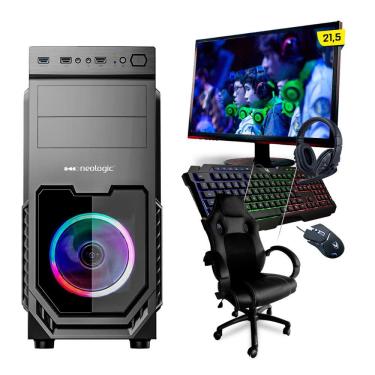 Imagem de PC Gamer Completo Neologic Start NLI81635 Ryzen 3 3200G 8GB (Radeon Vega 8 Integrado) SSD 240GB