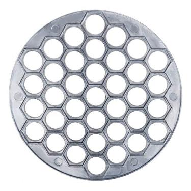 Imagem de Molde de metal russo Pelmeni Ravioli – Máquina de pelimênio de cozinha da Ucrânia – Molde de salgado de carne