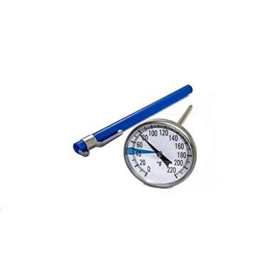 Imagem de Termômetro congelador de geladeira de 1,75", termômetro de cozimento para termômetro, haste de 12,7 cm (conjunto com 2)