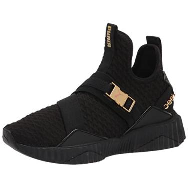 Imagem de PUMA Defy Mid feminino, Preto, dourado, 35
