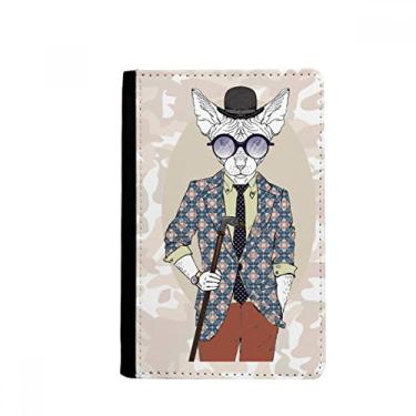 Imagem de Roupas Aquarela Adorável Ilustração de Cachorro Porta Passaporte Notecase Burse Carteira Capa Carteira Bolsa Cartão, Multicolorido.