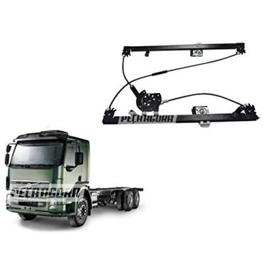 Imagem de MAQUINA VIDRO PORTA ELETRICA DIR SEM MOTOR para PARA VOLVO VM 2004 EM DIANTE MABUCHI