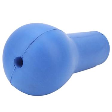 Imagem de Suporte de Vara de Pesca, PU Macio Durável Boas propriedades amortecedoras Anti-Derrapante Anti-Frio Barriga Esférica Confortável Grip Barriga de pesca (Azul)