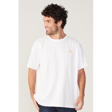 Imagem de Camiseta Fatal Plus Size Fashion Basic Off White