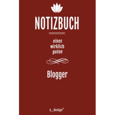 Imagem de Notizbuch für Blogger / Bloggerin / Vlogger / Influencer: Originelle Geschenk-Idee [120 Seiten liniertes blanko Papier]