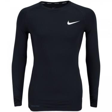 camisa termica branca nike