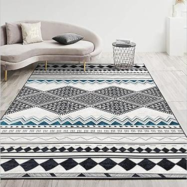 Imagem de Tapetes Marroquino envelhecidos jia cool macio tapete grande para sala de estar, quarto, sala de jogos, 50 x 80 cm, Marroco-m6