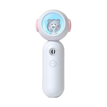Imagem de Hidratante nano spray, umidificador portátil, pequeno, portátil, portátil, de beleza facial, máquina de pulverização a frio, USB silencioso e grande volume de neblina, névoa recarregável fofa, umidificador para animais de estimação, para casa, escritório, desktop