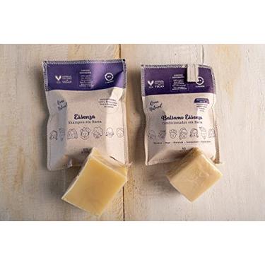 Imagem de Kit Natural e Vegano Roma Natural: Shampoo em Barra Energizante & Condicionador em Barra Hidratação