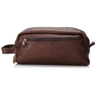 Imagem de David King & Co. Kit de barbear grande, Café, One Size, Kit de barbear grande