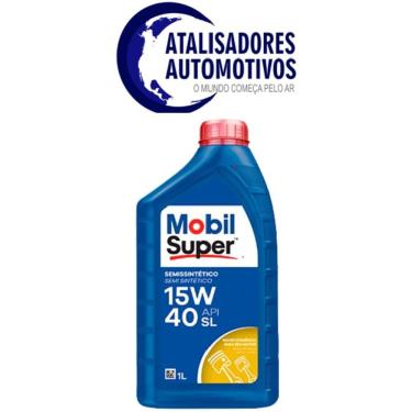 Imagem de Lubrificante 15W40 Semisintético Mobil API SL 1L