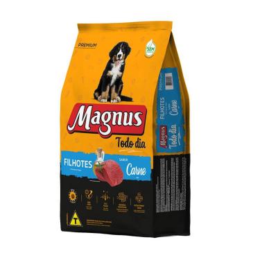 Imagem de Ração Magnus Premium Cães Todo Dia Filhotes Carne 3kg