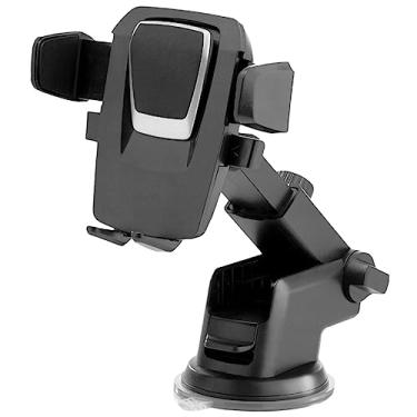 Imagem de Suporte Universal De Celular Tablet Smart Phone GPS Para Carro Veicular Garra Ventosa Trava Automática Anti Queda
