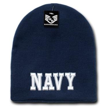 Imagem de Gorro militar clássico da Rapid Dominance, Navy Text Classic, One Size