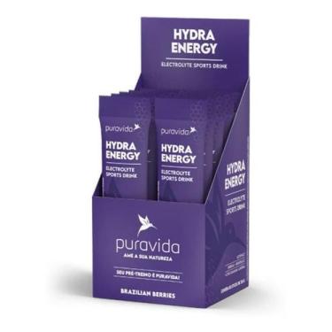 Imagem de Hydra Energy Pré-Treino Caixa Com 10 Sticks 30G - Puravida