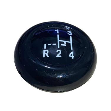 Imagem de Manopla Bola De Câmbio Preta Fusca Kombi Brasília 12mm