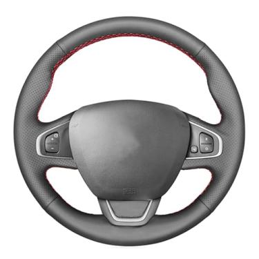 Imagem de Capa de volante, para Renault Clio 4 (IV) Kaptur Captur 2016-2019, couro costurado à mão DIY