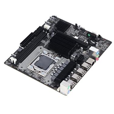 Imagem de Placa-mãe X58 Com 2 Slots DDR3, Pinos LGA 1366, Suporta Memória ECC, Porta USB 2.0, Material PCB de, Ideal para Jogos