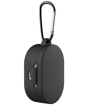 Imagem de Case Capa Protetora de Silicone Flexível compatível MI e REDMI AirDots - Nandos-Store (AirDots 3, Preto)